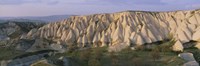 Hills on a landscape, Cappadocia, Turkey Fine Art Print