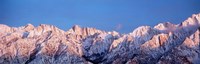 Snow Mt Whitney CA USA Fine Art Print