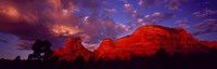 Rocks at Sunset Sedona AZ USA Fine Art Print