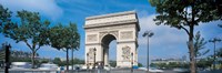 France, Paris, Arc de Triomphe (day) Fine Art Print