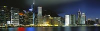 View From Wanchai, Central District, Hong Kong Fine Art Print