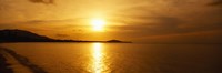 Sunset over the sea, Ko Samui, Thailand Fine Art Print