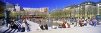 Kungstradgarden Park, Stockholm, Sweden Fine Art Print