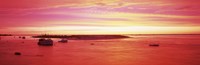 Sunrise Chatham Harbor Cape Cod MA USA by Panoramic Images - 27" x 9"