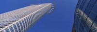 Low Angle View Of Bank Buildings, Frankfurt, Germany Fine Art Print