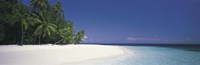 White Sand Beach Maldives Fine Art Print