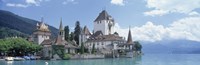 Oberhofen Castle Lake Thuner Switzerland Fine Art Print