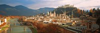 Cityscape Salzburg Austria Fine Art Print