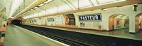 Metro Station, Paris, France Fine Art Print