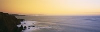 High angle view of rock formations in the sea, Pacific Ocean, San Francisco, California, USA by Panoramic Images - 27" x 9"
