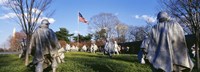 Korean Veterans Memorial Washington DC USA Fine Art Print