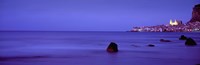 Cefalu At Dusk, Sicily, Italy Fine Art Print