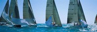 Sailboats, Key West, Florida Fine Art Print