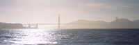 Golden Gate Bridge on a hazy day, California Fine Art Print