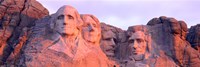 Mount Rushmore, South Dakota (red hue) Fine Art Print