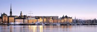 Buildings on the waterfront, Old Town, Stockholm, Sweden Fine Art Print