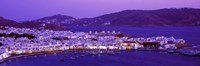 Mykonos at Dusk, Greece Fine Art Print