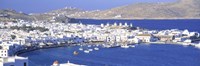 Mykonos Harbor, Greece Fine Art Print