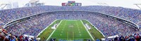 NFL Football, Ericsson Stadium, Charlotte, North Carolina, USA Framed Print