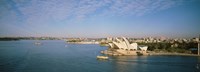 Aerial view of Sydney Opera House Fine Art Print