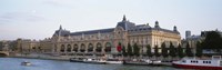 Museum on a riverbank, Musee D'Orsay, Paris, France Fine Art Print