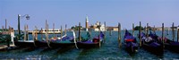 Church of San Giorgio Maggiore and Gondolas Venice Italy Fine Art Print