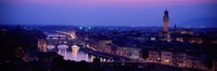 Arno River Florence Italy by Panoramic Images - 27" x 9"