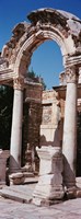 Turkey, Ephesus, building facade Fine Art Print
