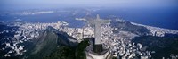 Aerial, Rio De Janeiro, Brazil by Panoramic Images - 27" x 9"