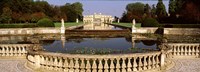 Canal in front of a building, Brenta Canal, Villa Pisani, Venice, Italy Fine Art Print