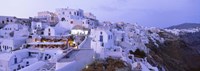 White washed buildings, Santorini, Greece Fine Art Print