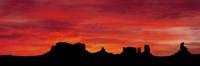 US, Utah, Monument Valley Tribal Park Fine Art Print