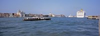 Boats, San Giorgio, Venice, Italy by Panoramic Images - 27" x 9"