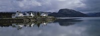 Residential Structure On The Waterfront, Plockton, Highlands, Scotland, United Kingdom by Panoramic Images - 27" x 9" - $28.99