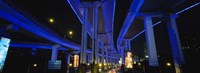 Low Angle View Of An Overpasses, Shanghai, China Fine Art Print