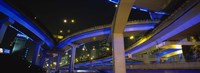 Low Angle View Of Overpasses, Shanghai, China Fine Art Print