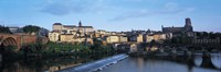 Arch bridge across a river, River Tarn, Albi, France Fine Art Print