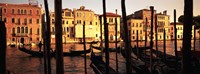 Gondolas in Venice, Italy by Panoramic Images - 27" x 9"