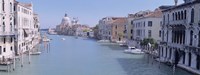 Buildings Along A Canal, Santa Maria Della Salute, Venice, Italy Fine Art Print