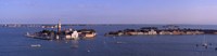 High Angle View Of Buildings Surrounded By Water, San Giorgio Maggiore, Venice, Italy by Panoramic Images - 27" x 9"