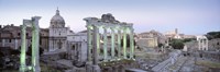 Ruins of an old building, Rome, Italy Fine Art Print