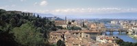 High Angle View of Florence, Tuscany, Italy Fine Art Print