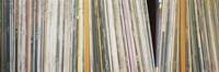 Row Of Music Records, Germany Fine Art Print