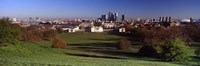 Buildings Near A Park, Greenwich Park, Greenwich, London, England, United Kingdom Fine Art Print