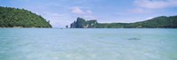Hills in the ocean, Loh Dalum Bay, Ko Phi Phi Don, Phi Phi Islands, Thailand by Panoramic Images - 27" x 9" - $28.99