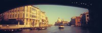 City viewed through a bridge, Ponte Dell'Accademia, Venice, Veneto, Italy Fine Art Print