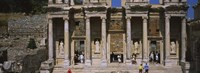 Old ruins of Library At Epheses, Ephesus, Turkey by Panoramic Images - 27" x 9"