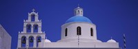 High section view of a church, Oia, Santorini, Greece Fine Art Print