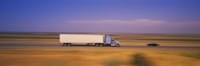 Truck and a car moving on a highway, Highway 5, California, USA by Panoramic Images - 27" x 9"