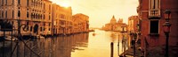 Buildings along a canal, view from Ponte dell'Accademia, Grand Canal, Venice, Italy Fine Art Print